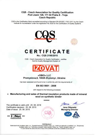 CQS 9001 en
